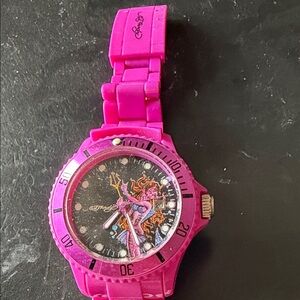Ed Hardy pink with Black Dial